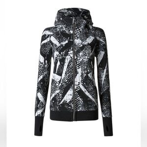 Lululemon Scuba Hoodie III Static Mist Full Zip Hoodie Jacket Size 6